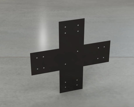 Industrial Style X Brackets - Various Sizes - Madison Iron and Wood