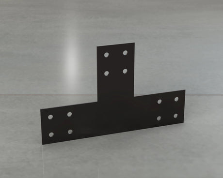 Industrial Style T Brackets - Various Sizes - Madison Iron and Wood