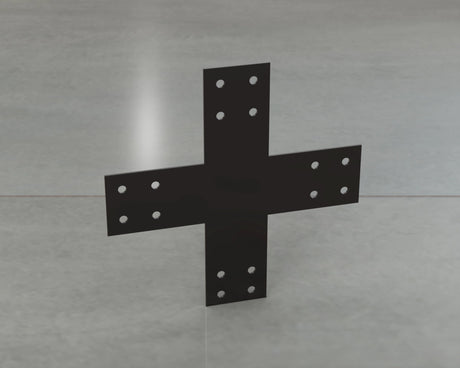 Industrial Style X Brackets - Various Sizes - Madison Iron and Wood