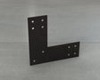 Industrial Style L Brackets - Various Sizes - Madison Iron and Wood