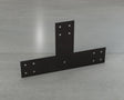 Industrial Style T Brackets - Various Sizes - Madison Iron and Wood