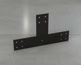 Industrial Style T Brackets - Various Sizes - Madison Iron and Wood
