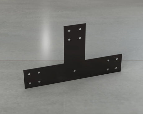 Industrial Style T Brackets - Various Sizes - Madison Iron and Wood