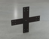 Industrial Style X Brackets - Various Sizes - Madison Iron and Wood