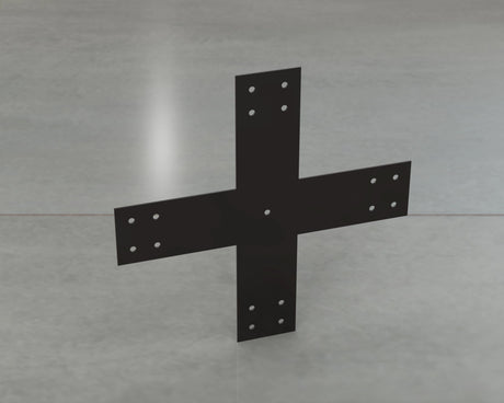 Industrial Style X Brackets - Various Sizes - Madison Iron and Wood