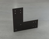 Industrial Style L Brackets - Various Sizes - Madison Iron and Wood