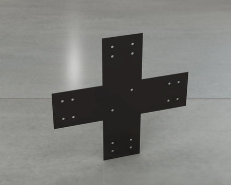 Industrial Style X Brackets - Various Sizes - Madison Iron and Wood