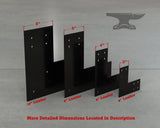 Supports pour bois de dimension 8x8