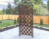 Infinity Design Privacy Panel - Madison Iron and Wood
