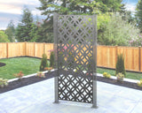 Infinity Design Privacy Panel - Madison Iron and Wood