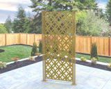 Infinity Design Privacy Panel - Madison Iron and Wood