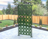 Layered Circles Privacy Panel - Madison Iron and Wood