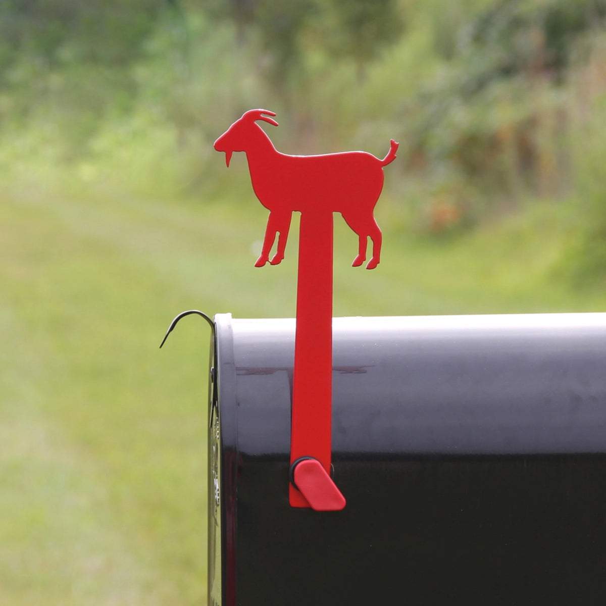 Goat Mailbox Flag, Decorative Mailbox Flag, Metal Goat Mailbox ...