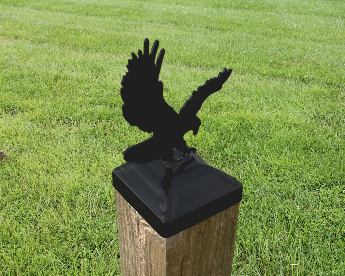 6X6 Eagle Post Cap (5.5 x 5.5 Post Size) - Madison Iron and Wood