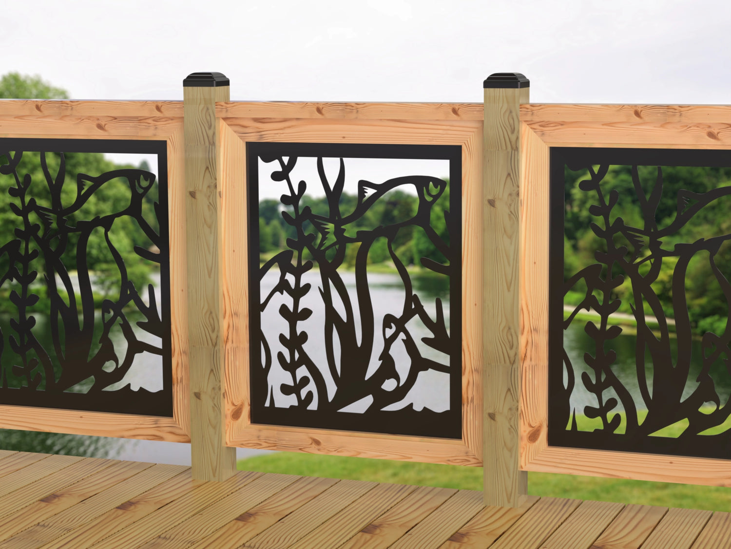 Bass Pond Railing Panel Insert