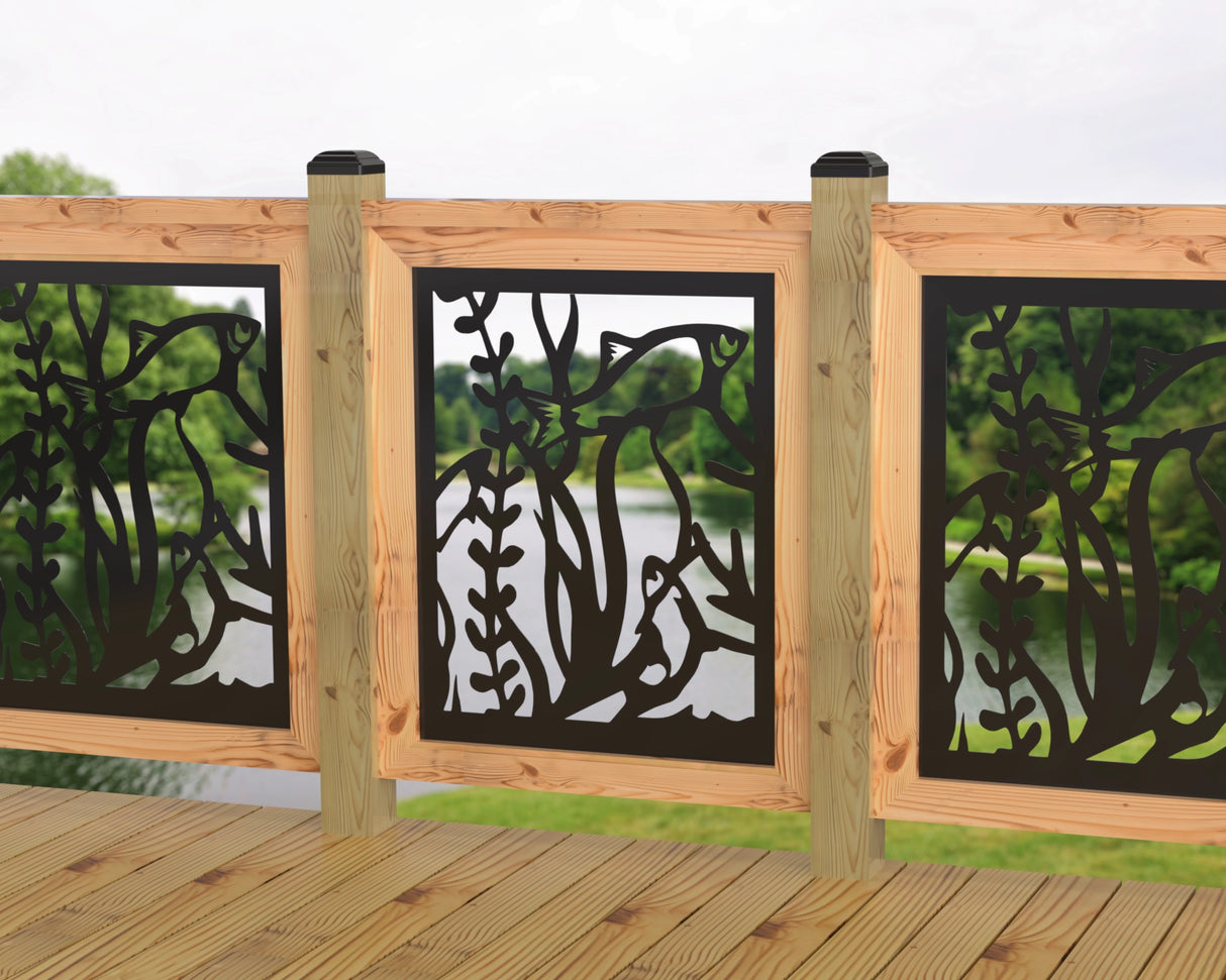 Bass Pond Railing Panel Insert