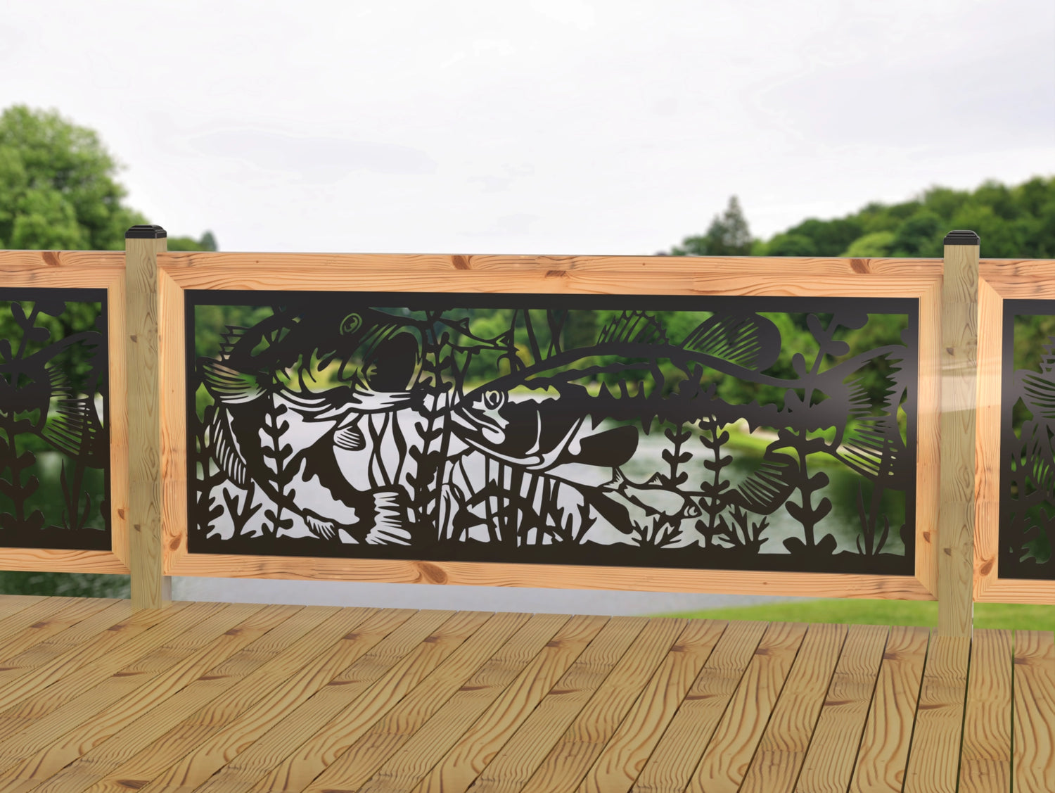 Bass Pond Railing Panel Insert