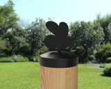 Bee, Round Post Cap (4x4 Round Post Size) - Madison Iron and Wood