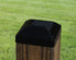 4x4 Heavy Duty Domed Steel Post Cap (3.5 x 3.5 Post Size)