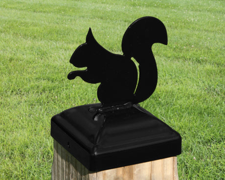 4X4 Squirrel Post Cap (Fits 3.5 x 3.5 Post Size) - Madison Iron and Wood