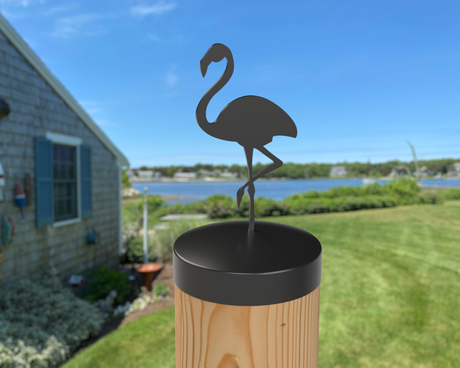 Flamingo, Round Post Cap (4x4 Round Post Size) - Madison Iron and Wood