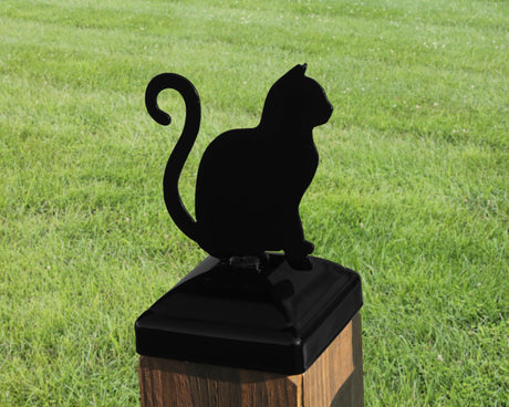 6X6 Cat Post Cap (5.5 x 5.5 Post Size) - Madison Iron and Wood