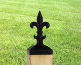Fleur-De-Lis Fence Post Cap