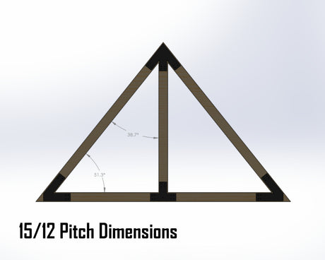 King Truss Industrial Brackets, For 8 Inch Lumber - Madison Iron and Wood