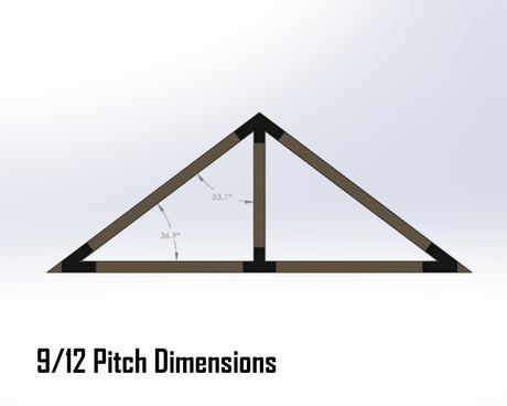 King Truss Industrial Brackets, For 8 Inch Lumber