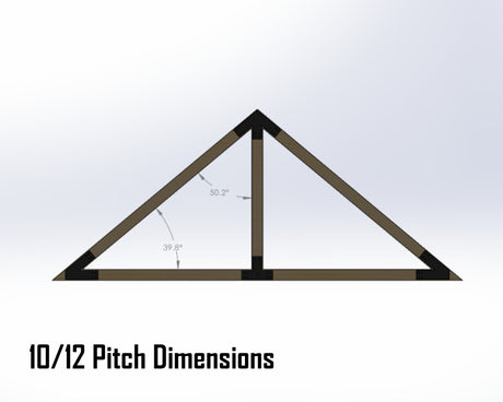 King Truss Industrial Brackets, For 8 Inch Lumber - Madison Iron and Wood