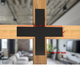 Soportes para madera dimensional 6x6