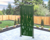 Matrix Rain Privacy Panel - Madison Iron and Wood