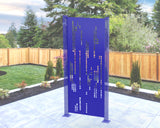 Matrix Rain Privacy Panel - Madison Iron and Wood