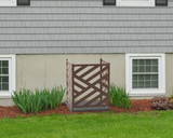 Modern Design AC Unit Cover - Multiple Sizes - Madison Iron and Wood