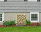 Modern Design AC Unit Cover - Multiple Sizes - Madison Iron and Wood