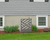 Modern Design AC Unit Cover - Multiple Sizes - Madison Iron and Wood