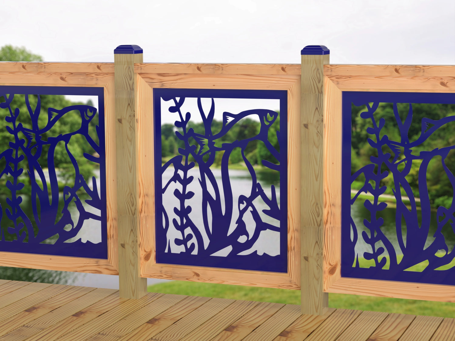 Bass Pond Railing Panel Insert