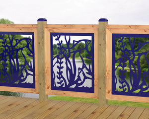 Bass Pond Railing Panel Insert