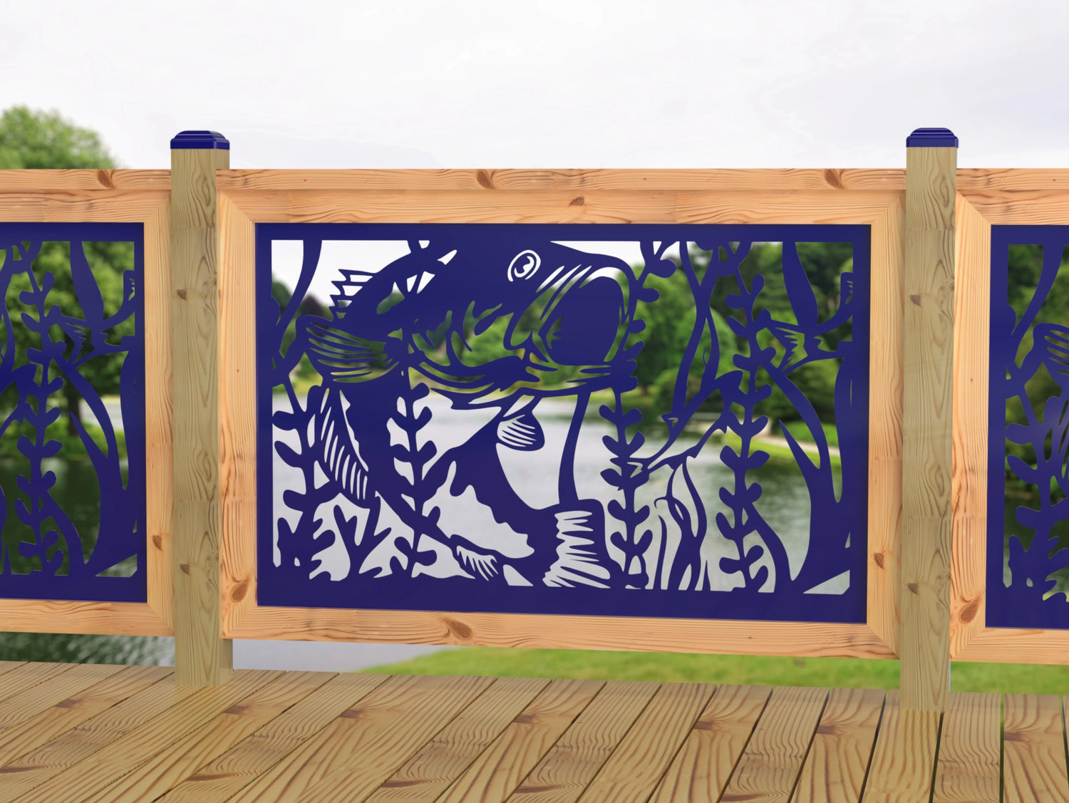 Bass Pond Railing Panel Insert