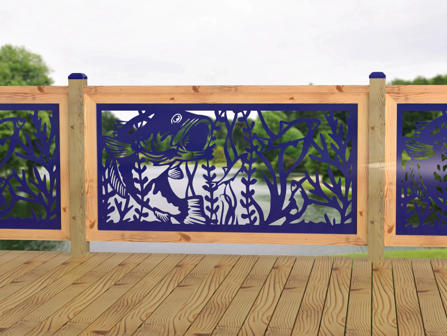Bass Pond Railing Panel Insert