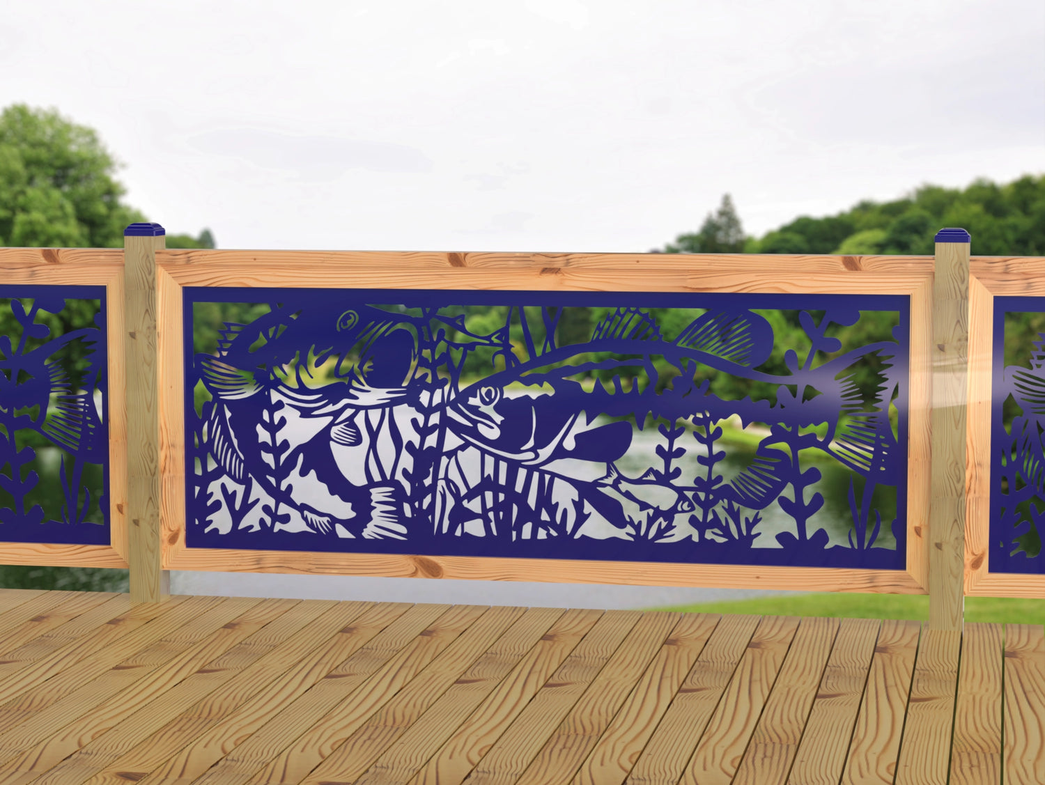 Bass Pond Railing Panel Insert