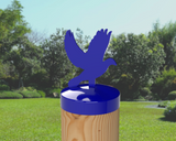 Dove, Round Post Cap (4x4 Round Post Size) - Madison Iron and Wood