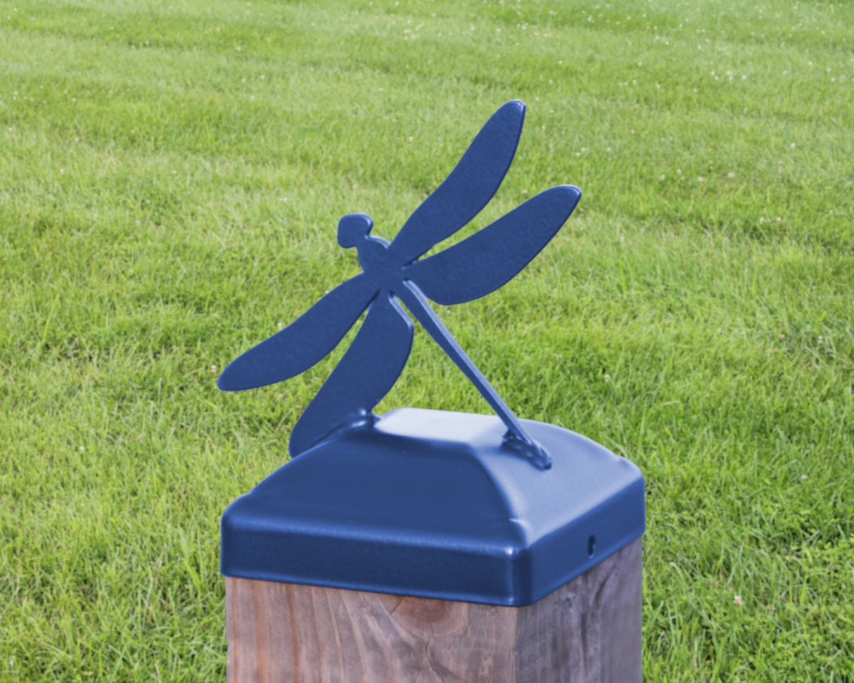 4X4 Dragonfly Post Cap (Fits 3.5 x 3.5 Post Size) - Madison Iron and Wood