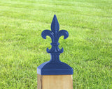 Fleur-De-Lis Fence Post Cap