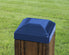 True 5x5 Heavy Duty Steel Post Cap