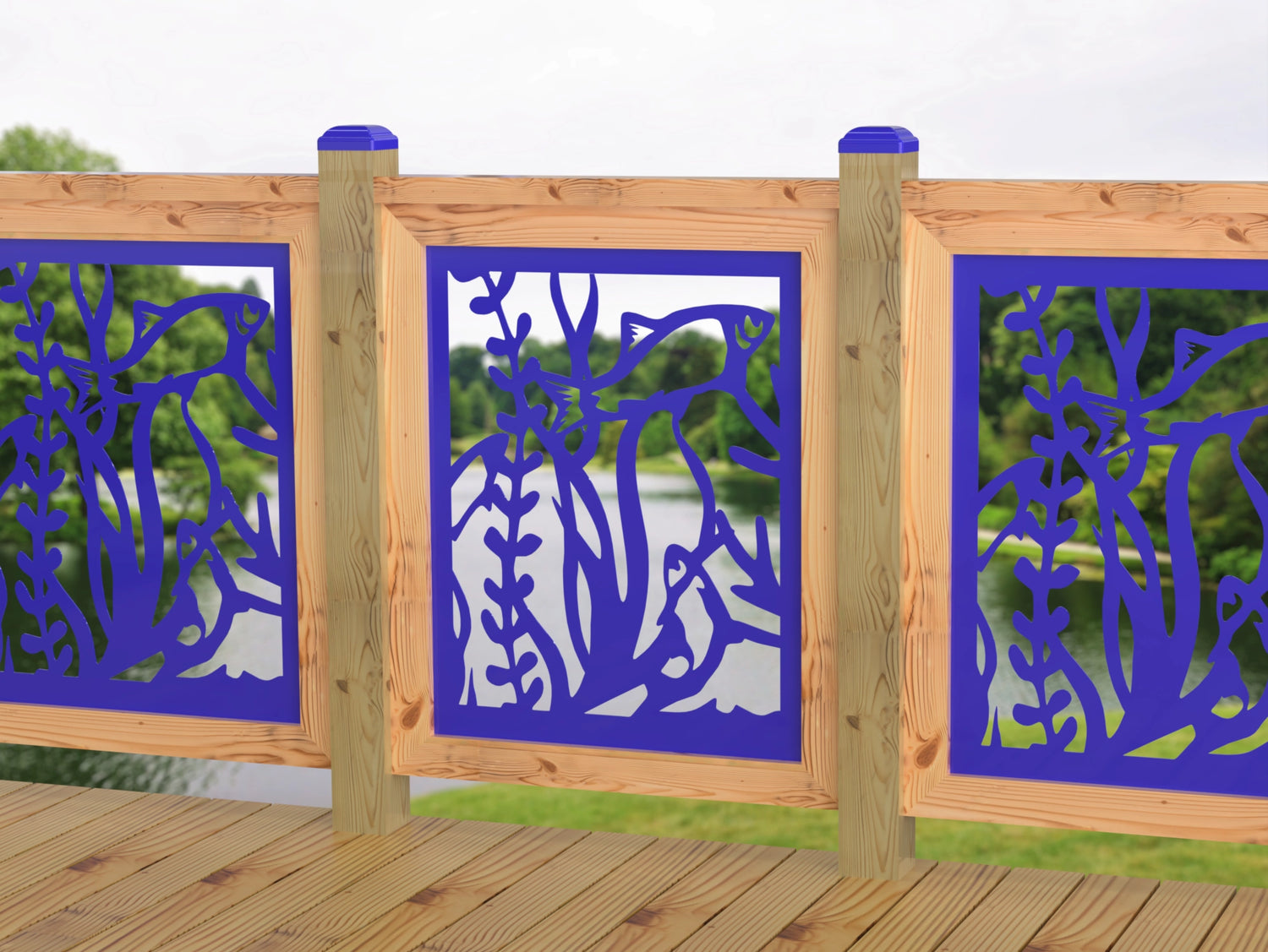 Bass Pond Railing Panel Insert