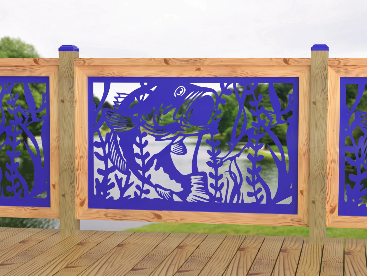 Bass Pond Railing Panel Insert