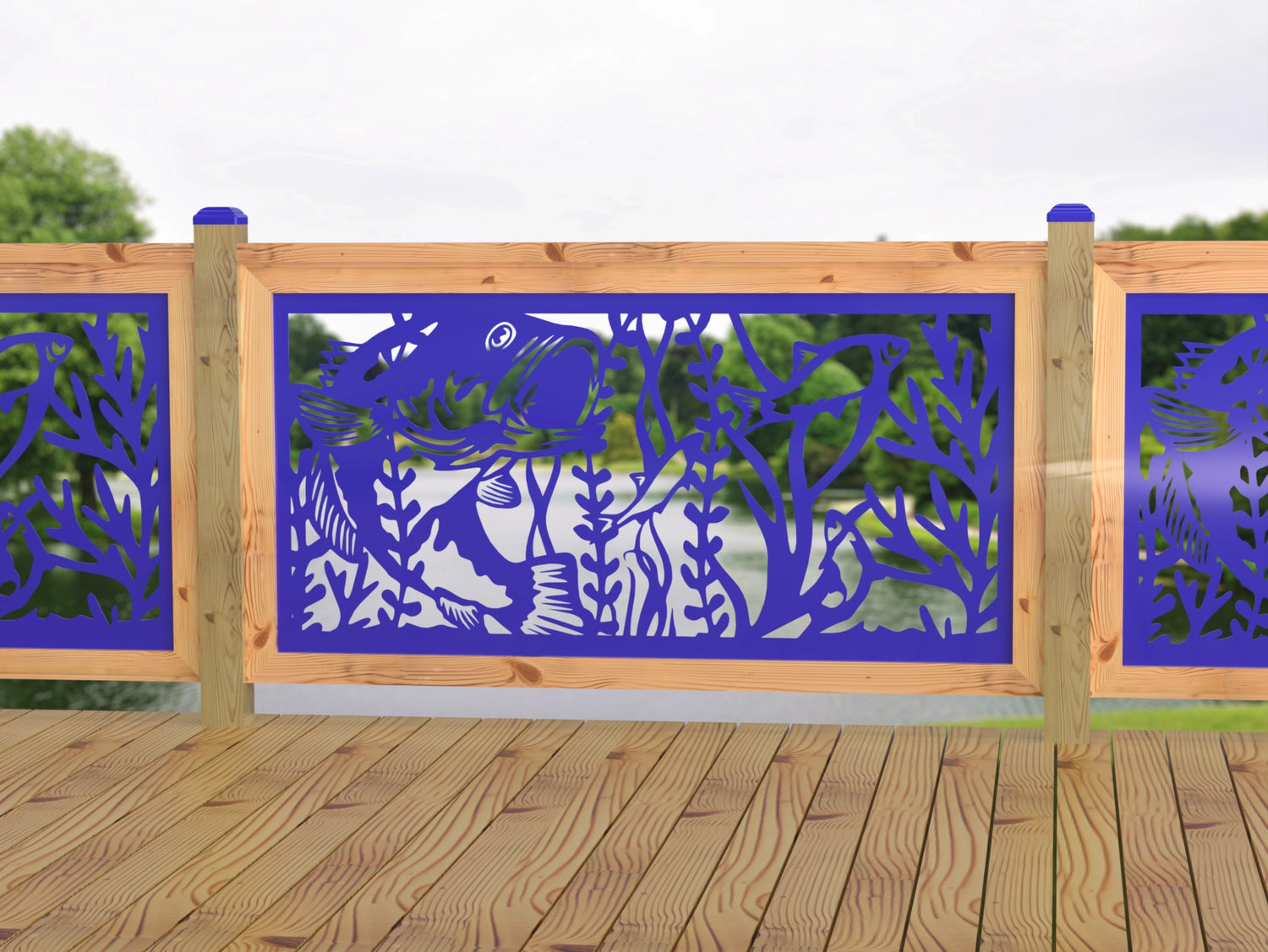 Bass Pond Railing Panel Insert