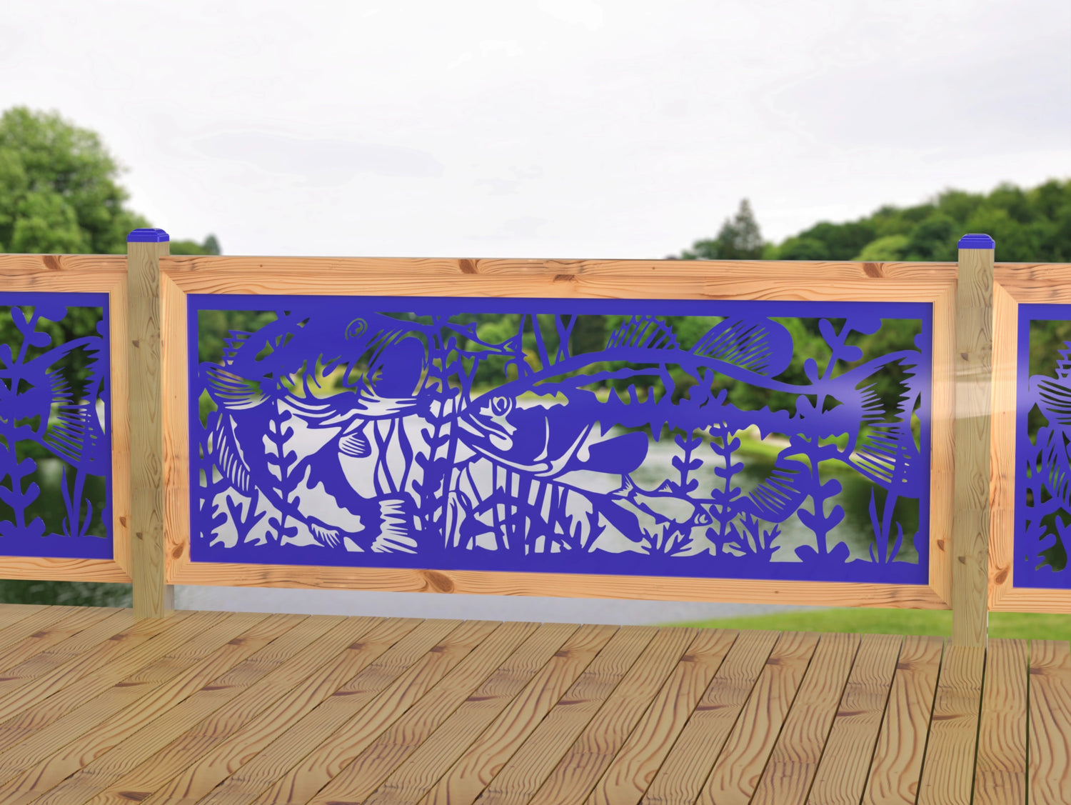 Bass Pond Railing Panel Insert