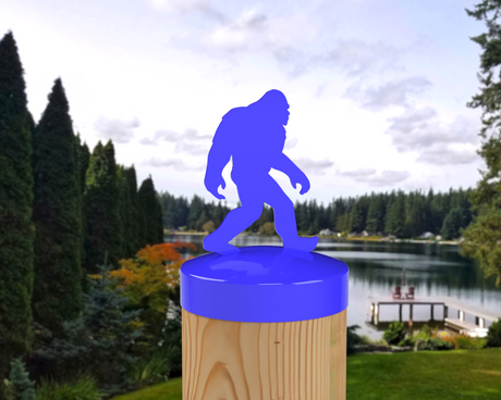 Bigfoot, Round Post Cap (4x4 Round Post Size) - Madison Iron and Wood